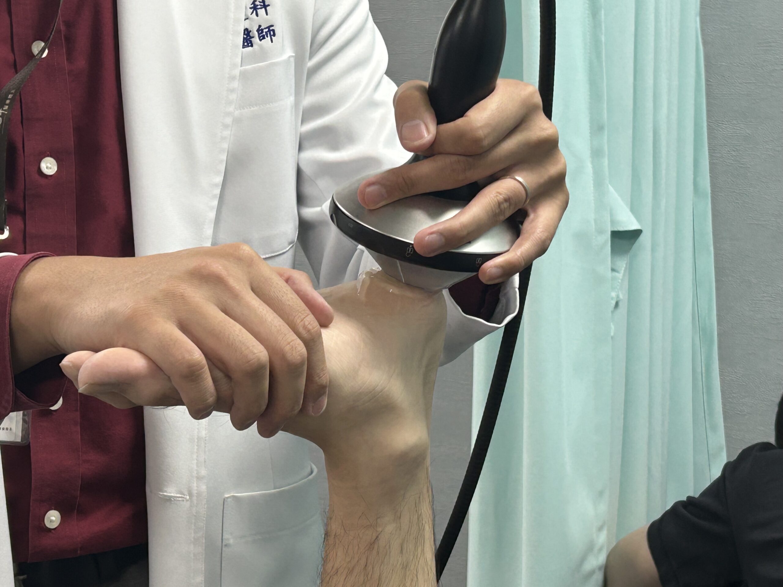 震波治療示意照